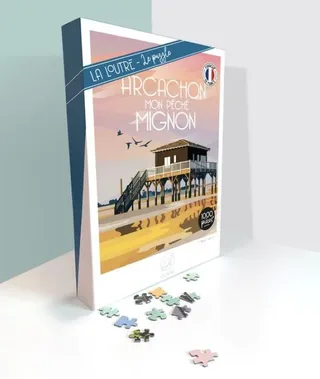 Puzzle ARCACHON, Mon Péché Mignon - 1000 pièces van La Loutre – doos 2 van 2