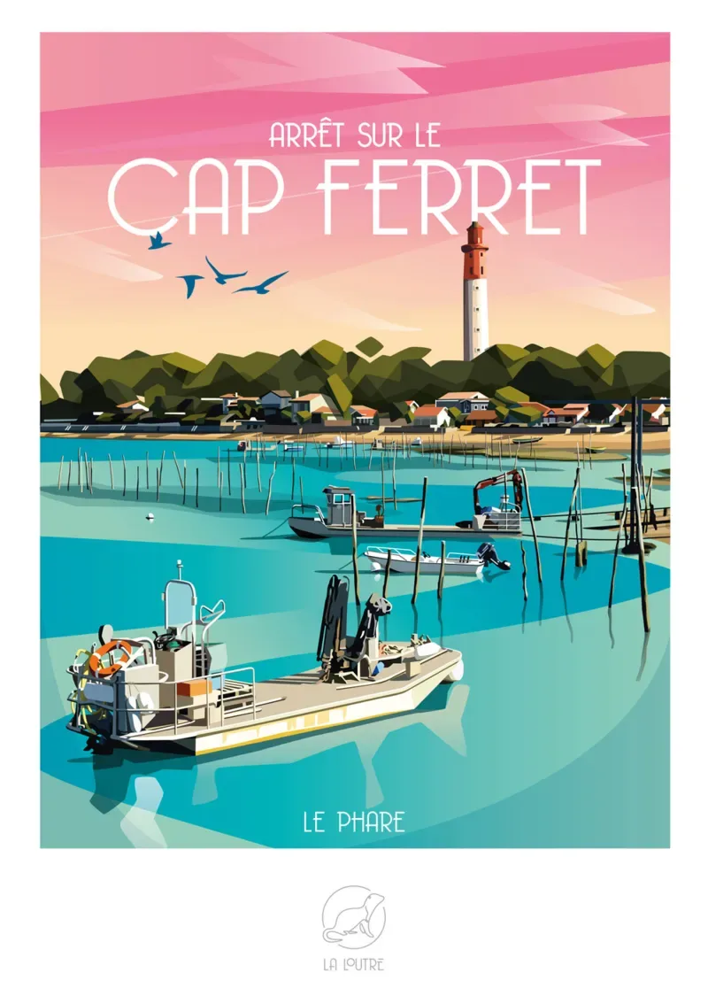 Puzzle Arrêt sur le CAP FÊRET - 1000 pièces de La Loutre – boîte 1 sur 2