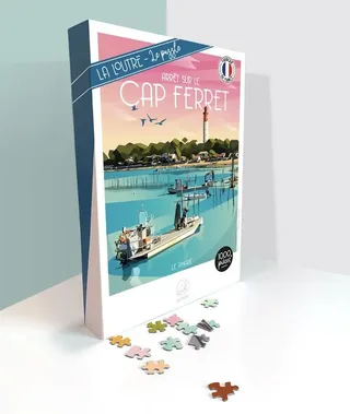 Puzzle Arrêt sur le CAP FÊRET - 1000 pièces de La Loutre – boîte 2 sur 2