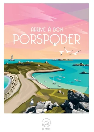 Puzzle Arrivé à Bon Porspoder - 1000 pièces de La Loutre – boîte 1 sur 2