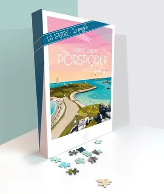 Puzzle Arrivé à Bon Porspoder - 1000 pièces de La Loutre – boîte 2 sur 2