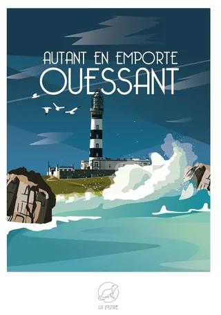 Puzzle Autant en Emporte OUESSANT - 1000 pièces from La Loutre – box 1 of 2