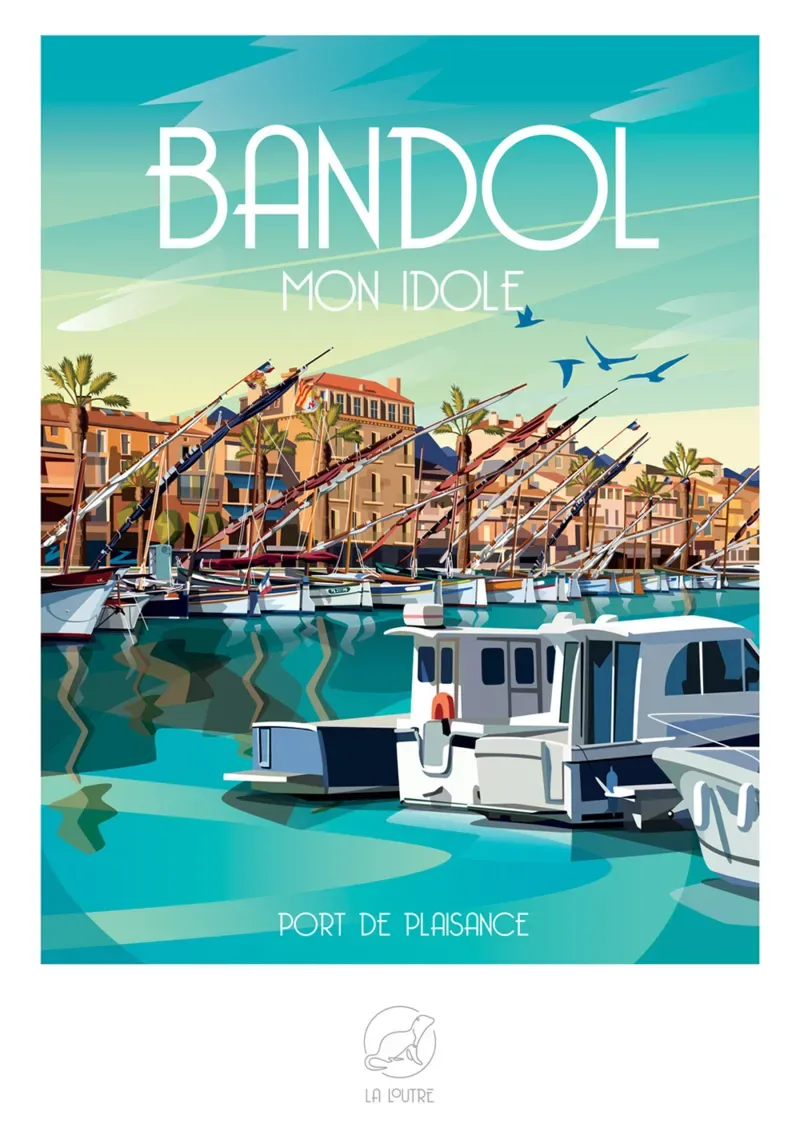 Puzzle BANDOL Mon Idole - 1000 pièces de La Loutre – boîte