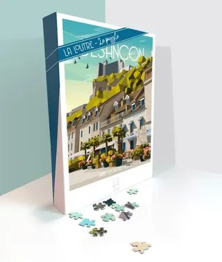 Puzzle BESANCON Sans Contrefaçon - 1000 pièces from La Loutre – box 2 of 2