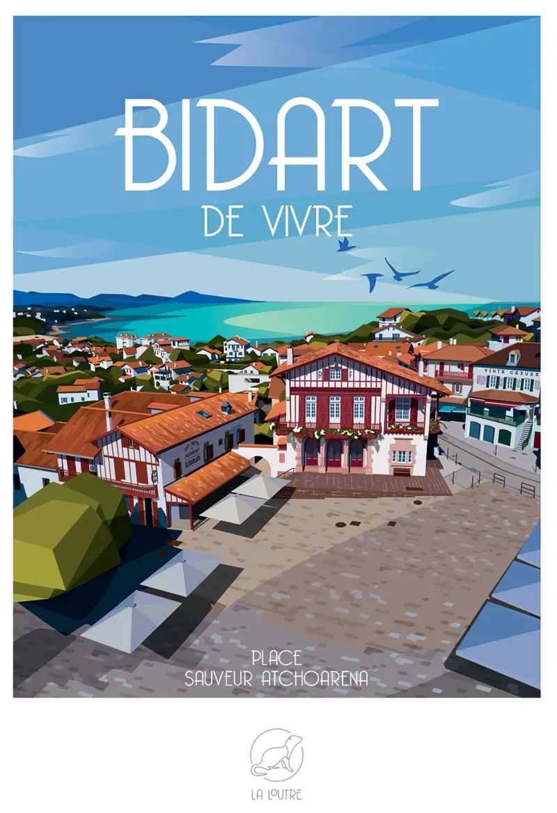 Puzzle BIDART de Vivre - 1000 pièces van La Loutre – doos 1 van 2