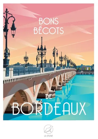 Puzzle Bons Bécots de BORDEAUX - 1000 pièces van La Loutre – doos 1 van 2