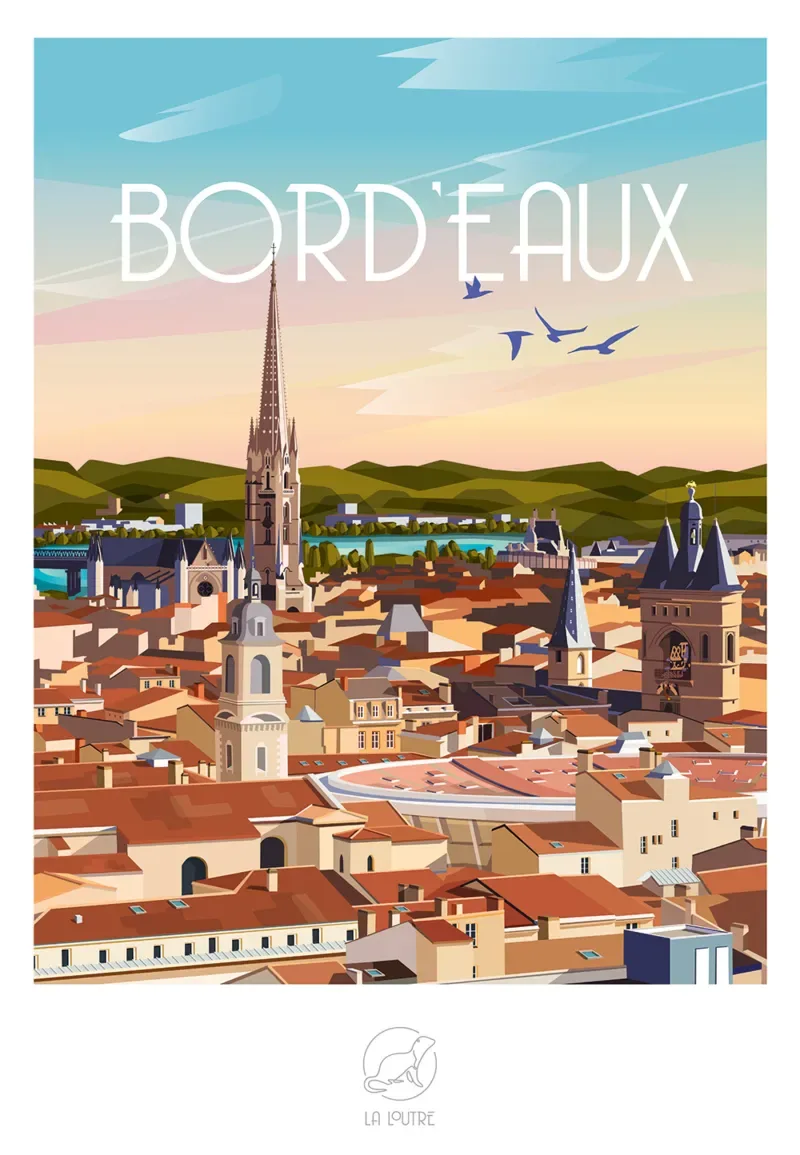 Puzzle BORD'EAUX - 1000 pièces from La Loutre – box 1 of 2