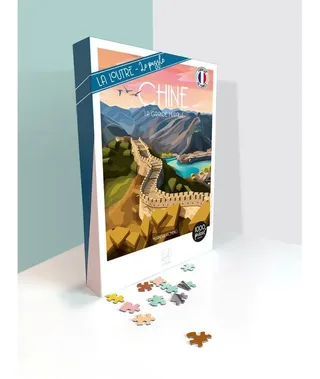 Puzzle CHINE La Grande Muraille - 1000 pièces de La Loutre – boîte 2 sur 2