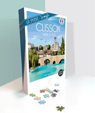 Puzzle CLISSON Dirait Le Sud - 1000 pièces van La Loutre – doos 2 van 2