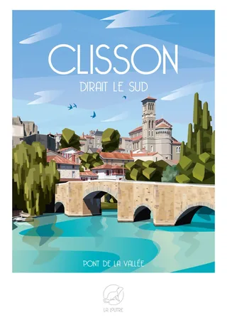 Puzzle CLISSON Dirait Le Sud - 1000 pièces van La Loutre – doos 1 van 2