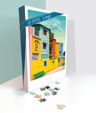 Puzzle Comme un Air de BUENOS AIRES - La Boca - 1000 pièces de La Loutre – boîte 2 sur 2