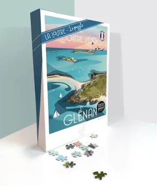 Puzzle Contre Vents et GLENAN - 1000 pièces von La Loutre – Schachtel 2 von 2