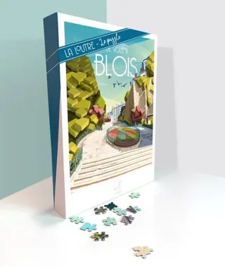 Puzzle De vous à BLOIS - 1000 pièces de La Loutre – boîte 2 sur 2