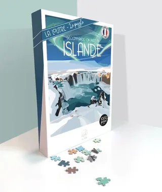 Puzzle Décommande on Part en ISLANDE - 1000 pièces van La Loutre – doos 2 van 2