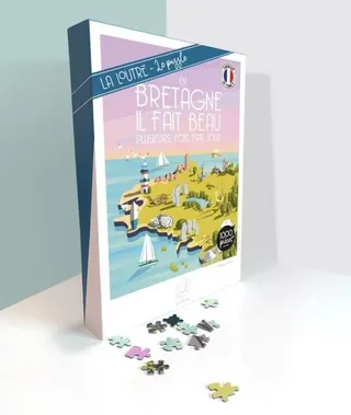 Puzzle En BRETAGNE Il fait beau plusieurs fois par Jour - 1000 pièces from La Loutre – box 2 of 2
