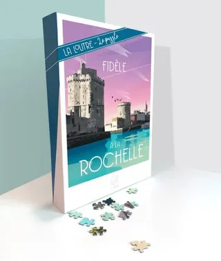 Puzzle Fidèle à LA ROCHELLE - 1000 pièces van La Loutre – doos 2 van 2