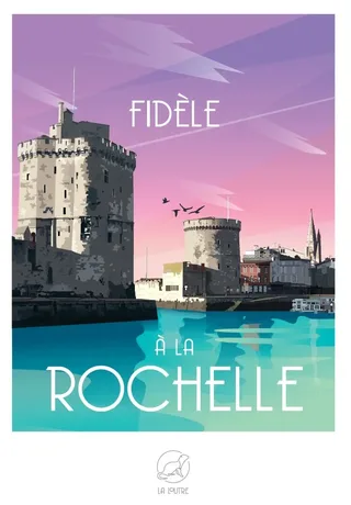 Puzzle Fidèle à LA ROCHELLE - 1000 pièces van La Loutre – doos 1 van 2