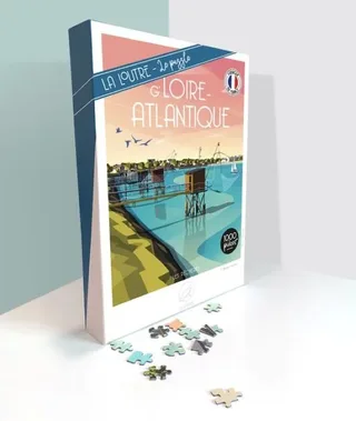 Puzzle G'LOIRE-ATLANTIQUE - Les Pêcheries - 1000 pièces fra La Loutre – æske 2 af 2