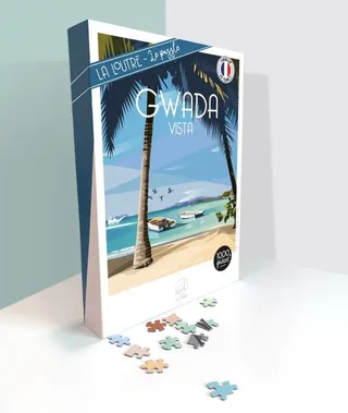 Puzzle Gwada Vista - 1000 pièces de La Loutre – boîte 2 sur 2
