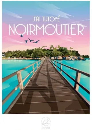 Puzzle J'ai Tutoyé NOIRMOUTIER - 1000 pièces from La Loutre – box 1 of 2