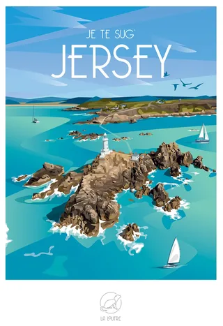 Puzzle Je Te SUG'JERSEY - 1000 pièces van La Loutre – doos 1 van 2