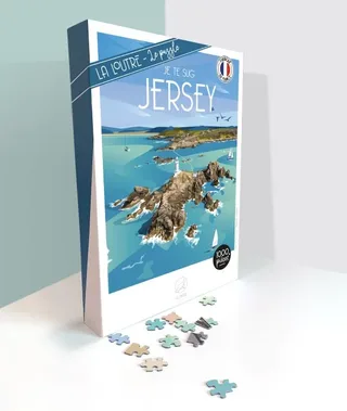 Puzzle Je Te SUG'JERSEY - 1000 pièces van La Loutre – doos 2 van 2