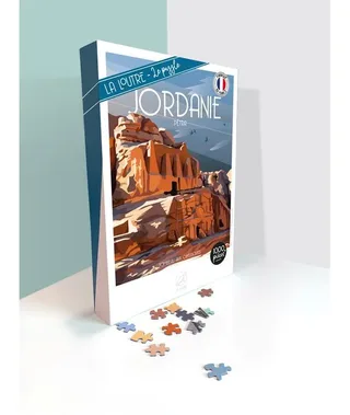 Puzzle JORDANIE Pétra - 1000 pièces van La Loutre – doos 2 van 2