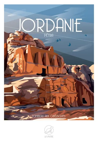 Puzzle JORDANIE Pétra - 1000 pièces van La Loutre – doos 1 van 2