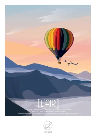Puzzle L'AIR - 1000 pièces van La Loutre – doos 1 van 2