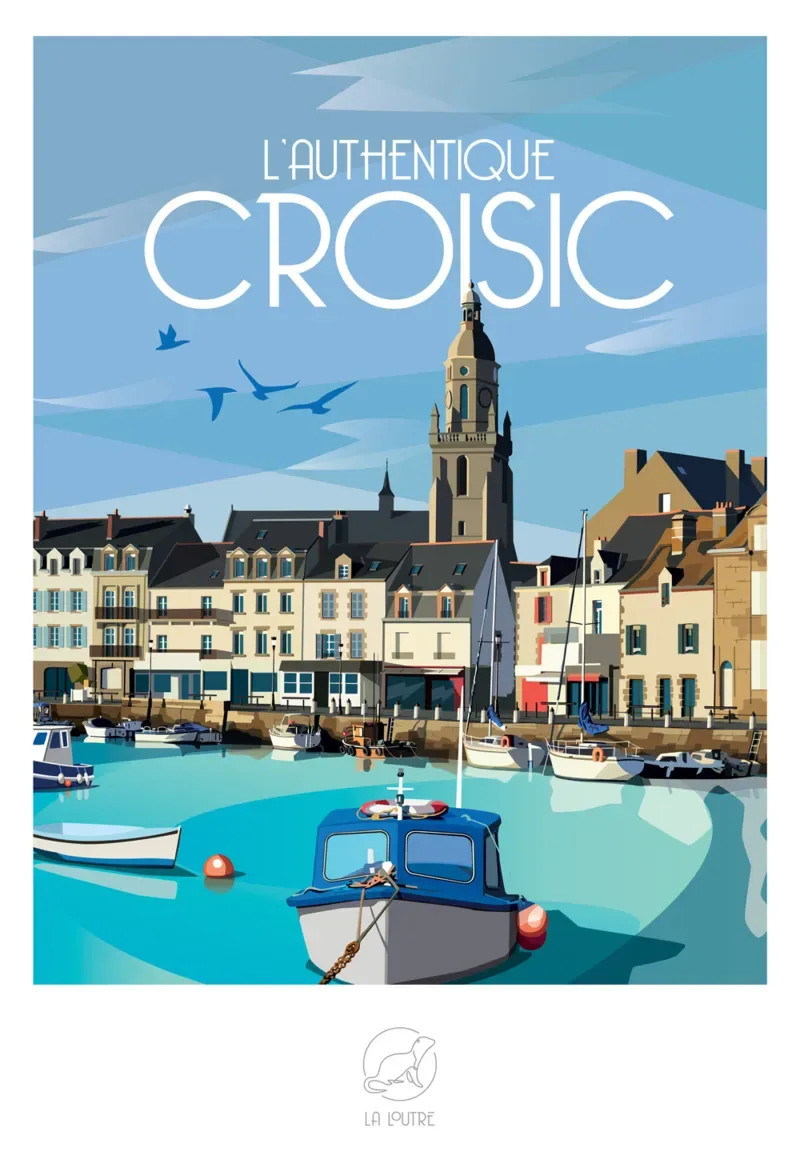 Puzzle L'authentique CROISIC - 1000 pièces van La Loutre – doos 1 van 2