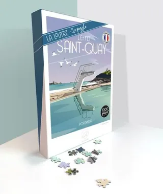 Puzzle L'Effet SAINT-QUAY - 1000 pièces van La Loutre – doos 2 van 2