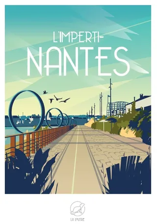 Puzzle L'imperti NANTES - 1000 pièces de La Loutre – boîte 1 sur 2