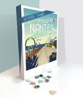 Puzzle L'imperti NANTES - 1000 pièces de La Loutre – boîte 2 sur 2