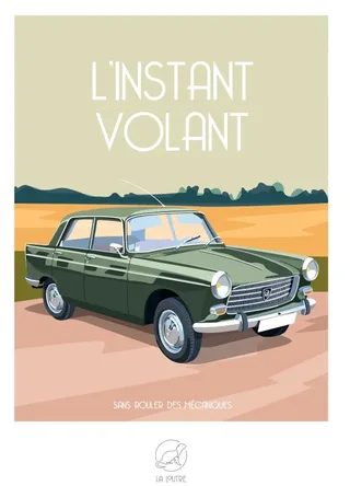 Puzzle L'Instant VOLANT sans Rouler des Mécaniques - 1000 pièces de La Loutre – boîte 1 sur 2