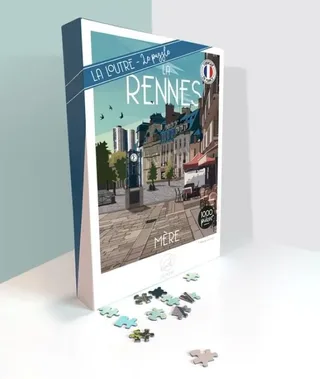 Puzzle La RENNES Mère - 1000 pièces van La Loutre – doos 2 van 2