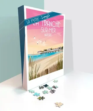 Puzzle LA TRANCHE-SUR-MER Nature - 1000 pièces de La Loutre – boîte 2 sur 2