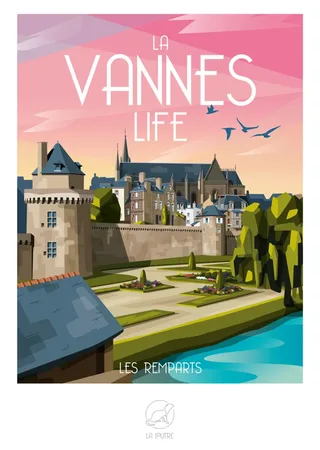 Puzzle La VANNES Life - 1000 pièces van La Loutre – doos 1 van 2