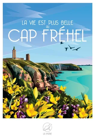 Puzzle La Vie est Plus Belle au CAP FREHEL - 1000 pièces de La Loutre – boîte 1 sur 2
