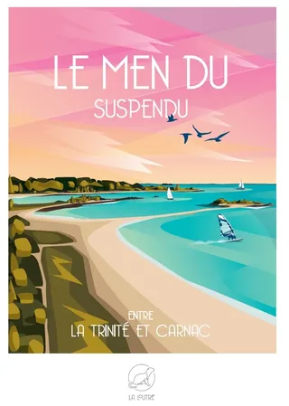 Puzzle LE MEN DU Suspendu - Entre LA TRINITE et CARNAC - 1000 pièces from La Loutre – box 1 of 2