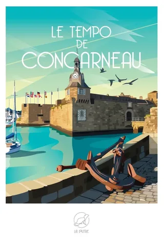 Puzzle Le Tempo de CONCARNEAU - 1000 pièces from La Loutre – box 1 of 2