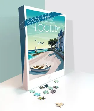Puzzle Les Perdrix c'est LOCTUDY - 1000 pièces de La Loutre – boîte 2 sur 2