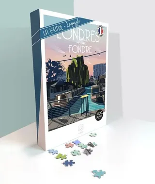 Puzzle LONDRES me fait fondre - 1000 pièces from La Loutre – box 2 of 2
