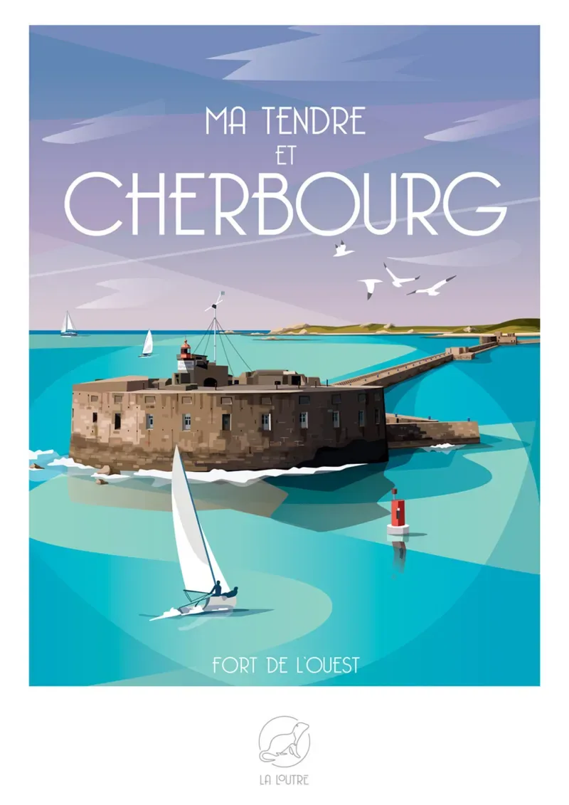Puzzle Ma Tendre et CHERBOURG - 1000 pièces from La Loutre – box