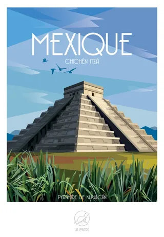 Puzzle MÉXIQUE Chichén Itza - 1000 pièces de La Loutre – boîte 1 sur 2