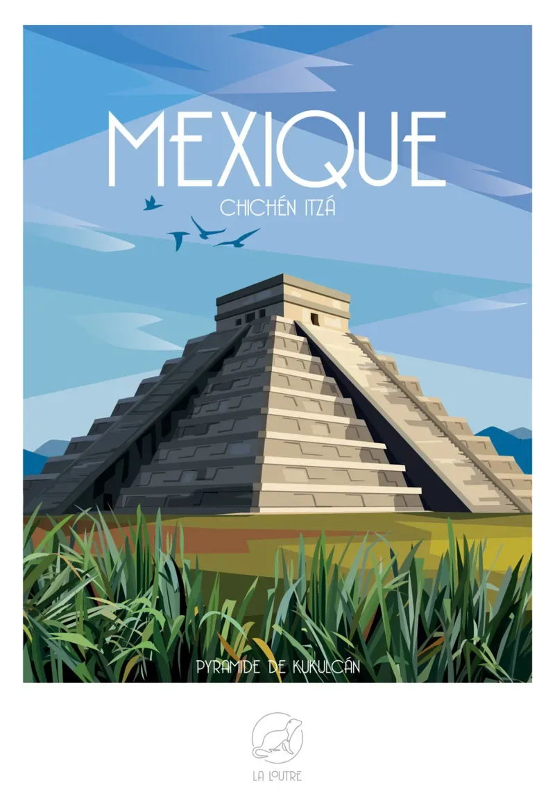 Puzzle MÉXIQUE Chichén Itza - 1000 pièces de La Loutre – boîte 1 sur 2