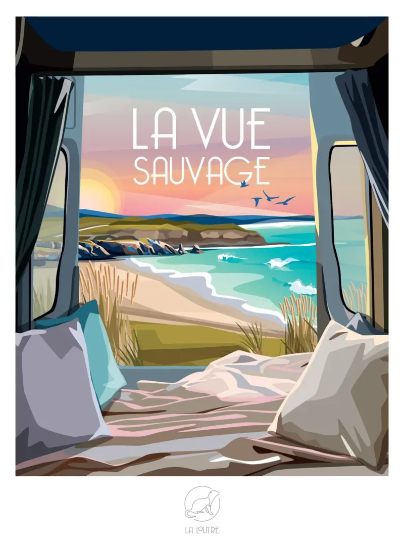 Puzzle Mini Puzzle - La Vue Sauvage - 51 à 99 pièces from La Loutre – box 2 of 2