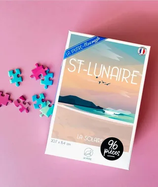 Puzzle Mini Puzzle - St-Lunaire - La Solaire - 51 à 99 pièces from La Loutre – box 1 of 2