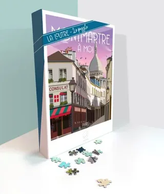 Puzzle MONTMARTRE à Moi - Paris - 1000 pièces from La Loutre – box 2 of 2