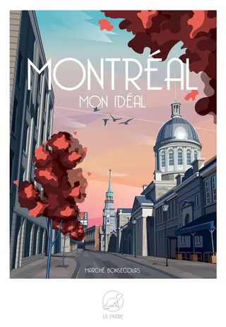 Puzzle MONTRÉAL mon idéal - 1000 pièces de La Loutre – boîte 1 sur 2