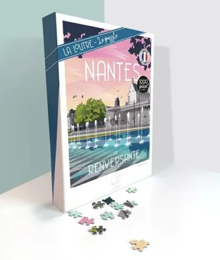 Puzzle NANTES - La Renversante - 1000 pièces von La Loutre – Schachtel 2 von 2